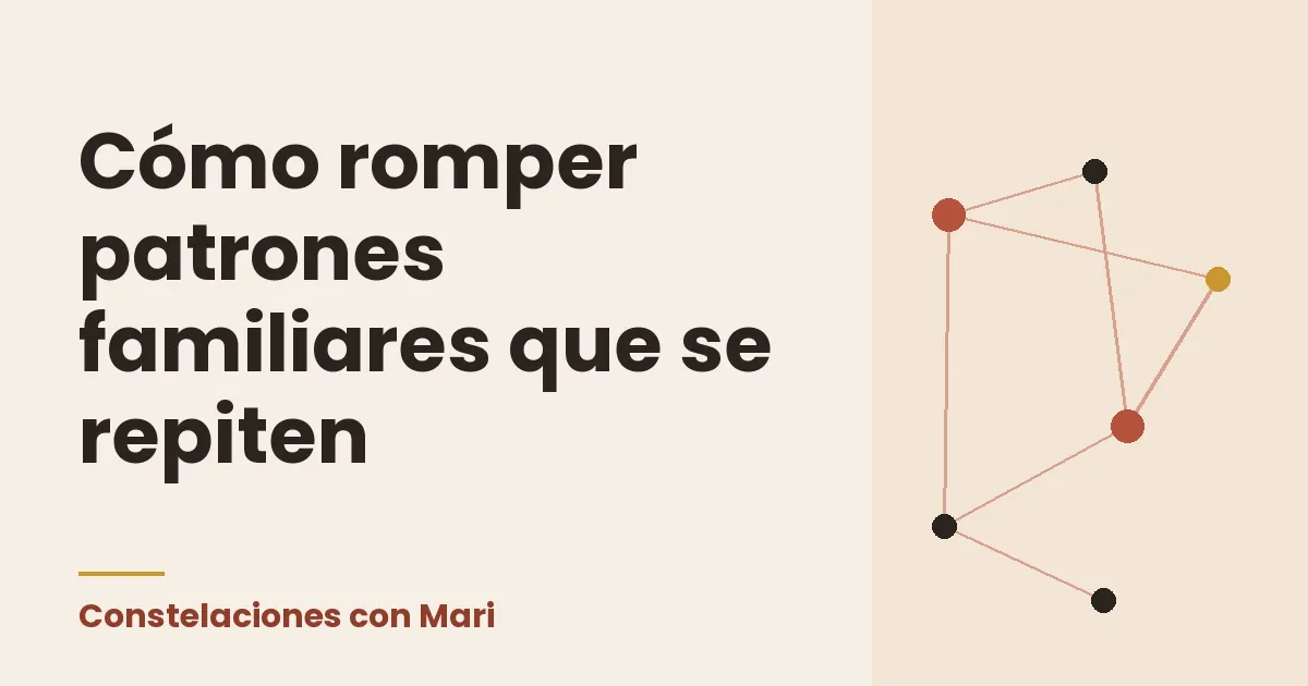 Una hoja de cuaderno sobre una mesa con tres columnas escritas a mano, una para cada generación, y un lápiz encima