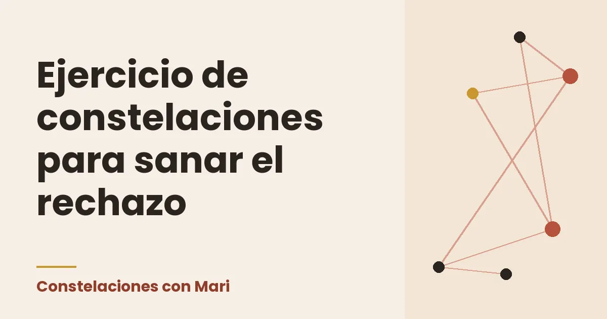 Tres hojas de papel en el piso, una con la palabra yo, otra con la palabra mamá ubicada de costado y una tercera más atrás que dice mi vida